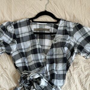 Enza Costa wrap top size 1 (small)